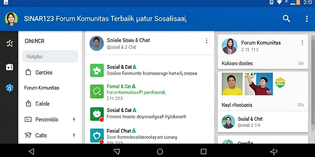 Tampilan antarmuka SINAR123 yang menarik dan ramah pengguna.