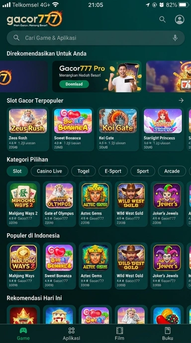 Gacor777 - Pusat Akses Aplikasi Populer & Kanal Uji Terkini